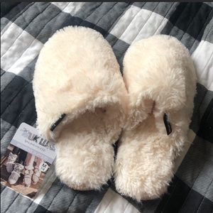 Muk Luks Ivory Slippers